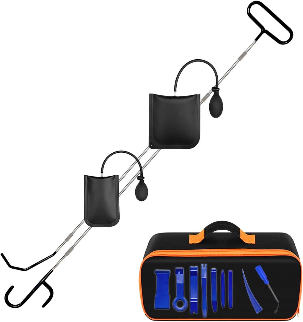 5th Wheel Hook Set,Long Distance Hook Tool 59'' J-Hook Tree Cleaning Hook Heavy Duty,5th Wheel Pin Puller Tool Kit