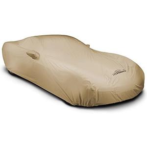 Coverking Custom Fit Exterior Car Cover Designed for Select Mercedes-Benz S65 AMG Model Vehicles: Stormproof Fabric, Tan