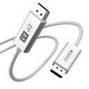 YSerendept 16K DisplayPort 2.1 Cable 10ft[16K@60Hz,8K@120Hz,4K@240Hz],Gaming Monitor DP 2.1 Cable Compatible with NVIDIA GeForce RTX 4090 & AMD Radeon RX 7900 XTX  FreeSync GSync Support