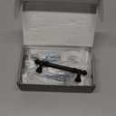 Amerdeco 10 Pack Matte Black Cabinet Pulls 3.75 Inch(96mm) Hole Center Cabinet Hardware Kitchen Cabinet Handles for Bathroom Drawer Pulls Dresser Pulls ZH0014