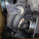 Trash Can Dolly Wheels, Adjustable 15-19 Inch Round Roller with Locking Wheels 440 LBS Heavy Duty Drum Cart Multi Function Rolling Dollies Stand Plant Caddy(2 Packs, Grey) (Gray)