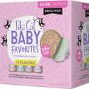 Tiki Cat Baby Favorites Whole Foods Wet Cat Food for Kittens Mega Pack, 2.4 oz. Can (24 Count) (EXP 02/01/28)