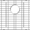 POPFLY 304 Stainless Steel Black Kitchen Sink Grid Protector, 29-1/2" 16-1/2" Sink Bottom Grate with Rear Drain for Single Bowl Kitchen Sinks, Scratch & Noise Protection, PF603118UWG-B126