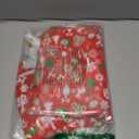 Christmas Gift Bags, 24pcs Drawstrings Christmas Gifts Bags Bulk Assorted Sizes, Reusable Plastic Xmas Presents Wrapping Holiday Goody Bag With Ribbon Ties&Tags, Extra Large/Big/Medium/Small Size