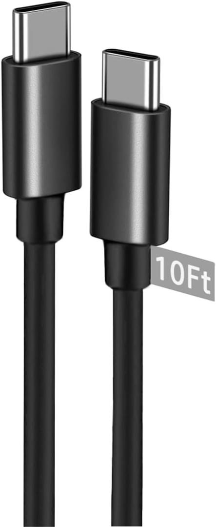 10Ft USB-C Cable for Charging New Kindle, Kindle Paperwhite, Kindle Fire, Amazon Fire Tablets-USB C Charging Cord