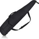 AUMTISC Soft Rifle Gun Case, 41/45/49 Inch Shotgun Carrying Bag for Scoped Rifles with Adjustable Shoulder Sling