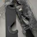 Fitvids Rubber Encased Hex Dumbbell Set with Rack, 5-20LB or 5-25LB Hand Weights with Anti-Slip Grip for Exercise & Fitness, Dumbbell Weights Set for Home Gym,100LB or 150LB Set Options