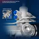 KAX Power Steering Rack and Pinion for 2006-2012 Colorado/Canyon, 2006 i-280/i-350, 2007 i-290, 2007-2008 i-370 4WD