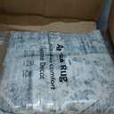 LIVEBOX Washable Area Rug 8x10 Rugs for Living Room Bedroom, Non-Slip Boho Indoor Carpet for Dining Room Office, Low-Pile Farmhouse Soft Carpets for Kids Nursery Room Playroom, Blue