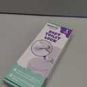 Baby Toilet Lock by Wappa Baby - 9"L x 4"W - Ideal Baby Proof Toilet Lid Lock - No Tools Needed Easy Installation with 3M Adhesive - Top Safety Toilet Seat Lock - Fits Most Toilets - White (1 Pack)