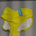 Joybik Women’s High Waisted Full Ruched Bikini Swim Bottoms Tummy Control Full Coverage Swimsuit Bottoms L