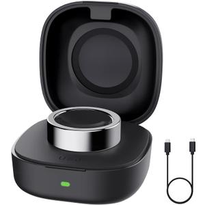 Compatible with Ou-ra Ring Gen3 - Smart Ring Wireless Charger Size 8, 600mAh Portable Travel Charging Dock