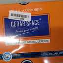 Cedar Space Cedar Blocks for Clothes Storage, 16 PCS Cedar Chips for Closet