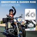 MoKitDora Power Clutch Easy Pull Ramp Reduced Effort Clutch Kit for Harley 1987-up Big Twin Softail Touring Dyna & M8 Models with Mechanical Clutch