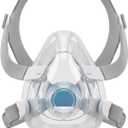 Upgraded Replacement Cushion Set for Airfit F20, Advanced Silicone F20 Full Face Mask, Optimized Sealing & Comfort, Cost-Effective CPAP Supplies, Includes Medium Cushion, Headgear & Frame(No Elbow)
