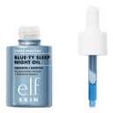 e.l.f. SKIN Youth Boosting Blue-ty Sleep Night Oil, Gentle Overnight Face Oil, Treats Fine Lines & Uneven Texture, Lightweight, Vegan & Cruelty-Free