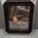 Malden Rustic Woods Wall Picture Frame - Black/Rustic Brown 11"x14"