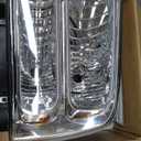 Headlight Assembly Compatible with 2005 2006 2007 Ford F250 F350 F450 F550 Super Duty /2005 Ford Excursion Chrome Housing Amber Reflector Driver and Passenger Side (OE Replacement)