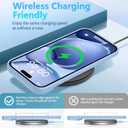 OOK Floral Case for iPhone Air Case Cute Sunflower Floral Blooms Design Soft TPU Shockproof Protective for Women Girls Slim Phone Cover - Blue Flower