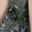 Best Selling Home Decor 4.5-ft Pine Pre-lit Artificial Christmas Tree with White LED Lights
