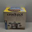 Crock-Pot 6 Quart Cook & Carry Programmable Slow Cooker with Digital Timer Stainless Steel (CPSCVC60LL-S) pack of 1
