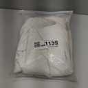 Short Natural Pinch Pleated Linen Kitchen Curtains 24 Inch Length 2 Panels Set Farmhouse Cafe Light Filtering Small Half Window Drapes for Bathroom Laundry Room RV, 26x24