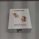 Monster Airclip AC210 Open Ear Headphones, Clip-On Earbuds, Lightweight Comfort, Secure Fit, Crystal-Clear Call, IPX6, 36H Playtime, Bluetooth 6.0 Wireless Earbuds for Running/Cycling/Gym (White)