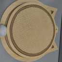 Natural Sisal Cat Scratcher, Round Cat Toys for Indoor Cats Interactive Toys with Ball Track Spring Ball, Kitten Toys for Chasing Hunting Mental Physical Exercise Puzzle