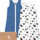 Baby Sleep Sack, 1.0 TOG Cozy Wearable Blanket, Soft Sleeping Bag with Zipper, Toddler Sleep Sack 0-3-6-12-24-3T