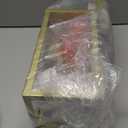 19" Gold Outdoor Wall Lantern 2-Light, Large Modern Wall Sconce Light Fixture, Industrial Porch Light with Glass, Waterproof Farmhouse Exterior Lamp (1 Pack) (19 Inch Ordinary)