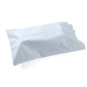 Avalon 703 Disposable Pillowcases, Blue, 21 Wide x 30 Long (Pack of 100) Single-Use Pillowcases Tissue with Poly Back to Help Prevent Leak-Through Pebble Embossed Medical Supplies