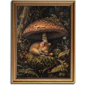 16 PCS Framed Woodland Nursery Wall Art Decor, Vintage Baby Girl & Boy Nursery Decor, Kid Toddler Room Bedroom Playroom Decor, Sage Green Animals Eclectic Gallery Wall Prints, Bear Duck Goose Rabbit  (12"x15" Framed)