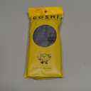 GOSHI Exfoliating Shower Towel - Rip-Resistant Exfoliating Washcloth for All Skin Types - Made in Japan (Grey)