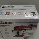 Kitchen in the box 6.5 QT Stand Mixer, 10-Speed Electric Mixer (Pink)