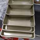 Baking Pans Set, Nonstick Stackable Bakeware Sets, Oven Pans for Cooking, AIVIKI 6 Pieces Baking Sheets Set Including Cookie Sheet, Deep Roaster Pan, Square Pan, Loaf Pan, Muffin Pan, Carbon Steel