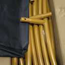 Antizz 8FT Round Arch Backdrop Stand, Gold Circle Balloon Arch Frame Stand Heavy Duty Wedding Arches with Upgrade base for Ceremony Birthday Party Anniversary Bridal Graduation Decoration