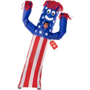 Morph Wacky Waving Inflatable Tube Guy, Inflatable Costume Adult, Halloween Costumes for Adults