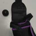 Plantar Fasciitis Night Splint Sock with Massage Ball for Tension Relief, Alleviate Pain from Plantar Fasciitis, Arch Pain, Heel Spur, Foot-drop and Achilles Tendonitis, Soft and Comfortable Foot Brace for Men and Women, Medium-Purple