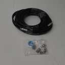 Twinkle Star Sewer Jetter Kit for Pressure Washer 50FT Hose, 1/4 Inch NPT, 5800 PSI Drain Cleaning Hose, Button Nose & Rotating Sewer Jetting Nozzle, Orifice 4.0, 4.5, 5.5