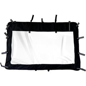 UTV Rear Window Zipper Windshield Dust Stopper, Rear Windshield Dust Stopper, Zipper Open, Fit for Hisun 500 700,Axis 550 700 750 units, Rhino 450 660 700,Massimo MSU500,Coleman 500 700