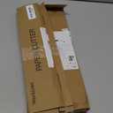 WORKLION Paper Cutter - A4 Paper Craft Cutter with Security Blade for Cut Gift Card, Coupon, Label, Cardstock, Photo, 12 inch Black Office Paper Trimmer