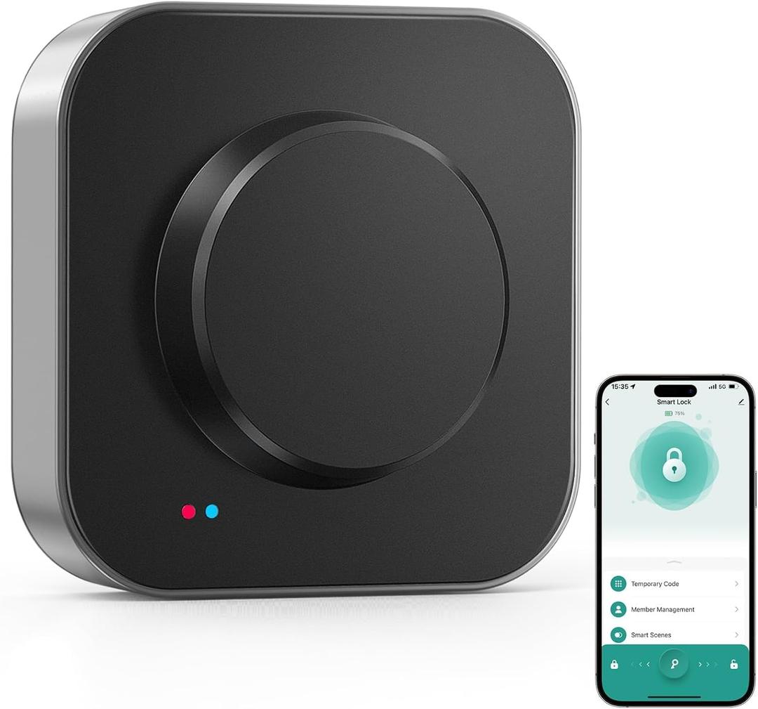 Hornbill Smart Lock Wi-Fi Gateway: Wi-Fi Bridge Remotely Control Your Smart Lock Set WiFi Hub Compatible with Tuya Lock Alexa Google Home