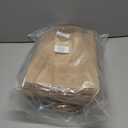 OCEUMAOA 50Pcs Brown Paper Bags with Handles Kraft Paper Gift Bags Bulk Shopping Bag Small Gift Business Goody Grocery Craft Bag 8.27x4.33x10.63 Inch