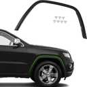 JOLONG Front Right Fender Flare for Jeep Grand Cherokee 2011-2016 RH Wheel Arch Trim Molding Textured Black Passenger Side 1 pcs Replacemnet for Fender Cover CH1291106 1MP38RXFAE