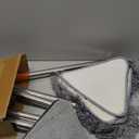 UIMO Wall Cleaner Mop with 94" Long Handle, 2in1 Triangle & Rectangle Head with Squeegee, 10 Washable Pads, Baseboard Cleaner Tool for Walls Scrubber, Ceilings, Windows, Glass, Fans, Doors, Corners