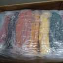 Kinlop 40 Packs Fleece Throw Blankets Bulk, Soft Warm Lightweight