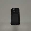 SSLOTSCASE for iPhone 17 Pro Case with Card Holder & Kickstand & Slide Camera Lens Cover & Camera Stand & Wallet, Military-Grade Heavy Duty Rugged Phone Case Cover for iPhone 17 Pro 6.3'' 2025, Black