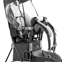 besrey Baby Backpack Carrier, Toddler Hiking Backpack with Safety 3-Height Seat, Adjustable Straps & Waist Belt, Foldable Frame Lightweight Large Capacity Child Carrier for Hiking (Black)