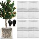 15 Gallon Root Guard Gopher Baskets Proof Stainless Wire Steel Underground Barrier, Gophers Moles Voles Mesh Baskets Protect Plant Roots Tubers Trees Flowers Crops (8 Pcs 15 Gallon)