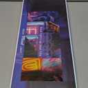 Wanxing Chill Neon Sign Blue Led Sign Chill Neon Wall Sign 14'' x 7'' Led Word Lights for Wall Decor Neon Light for Bedroom USB Powered Switch Light up Sign for Bar Hotel Game Room